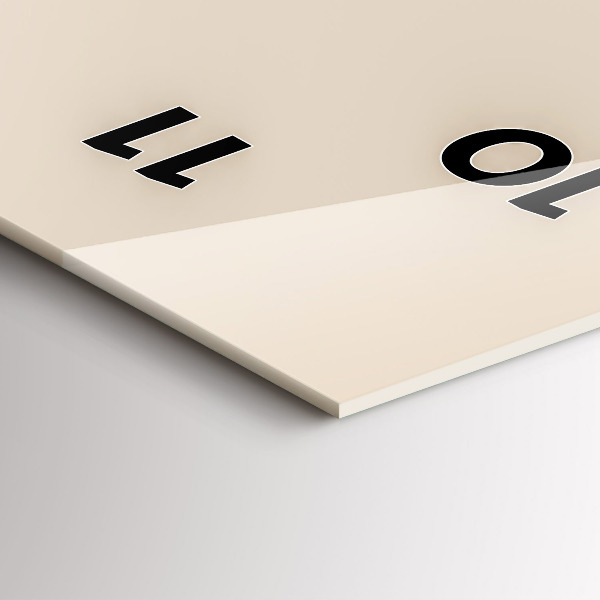 Téglalap alakú üvegóra Farkasfej