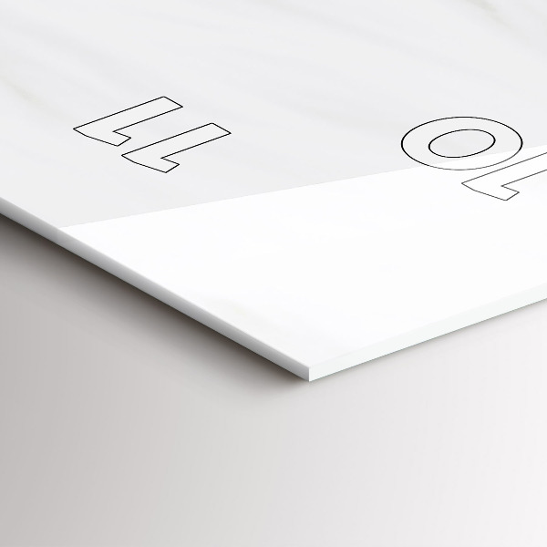 Téglalap alakú üvegóra Alvó kis cica