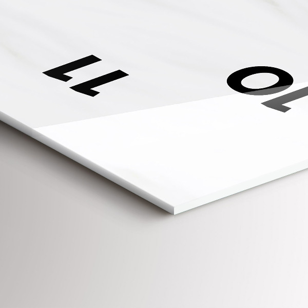 Téglalap alakú üvegóra Alvó kis cica