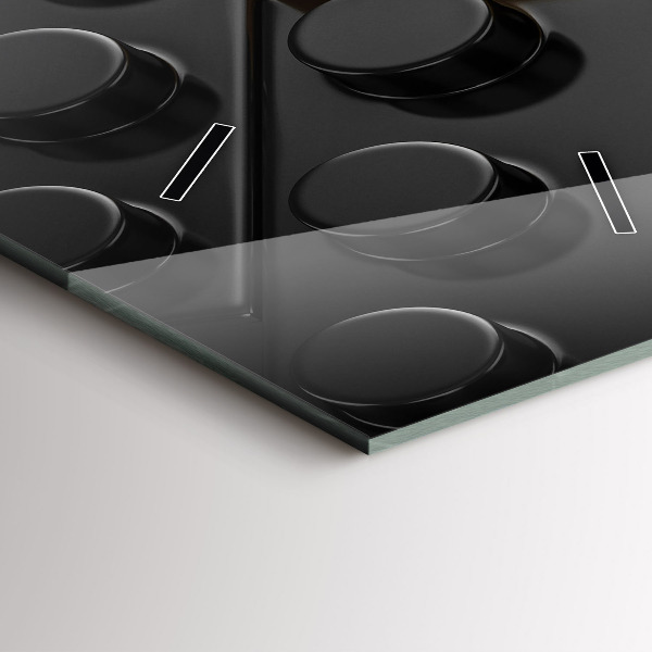 Téglalap alakú üvegóra Játék blokkok