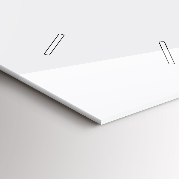 Téglalap alakú üvegóra Sziluettje egy párduc