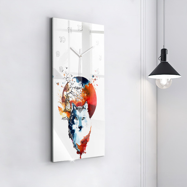 Téglalap alakú üvegóra A farkas és a telihold