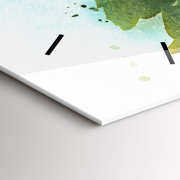 Téglalap alakú üvegóra A természet vizualizálása