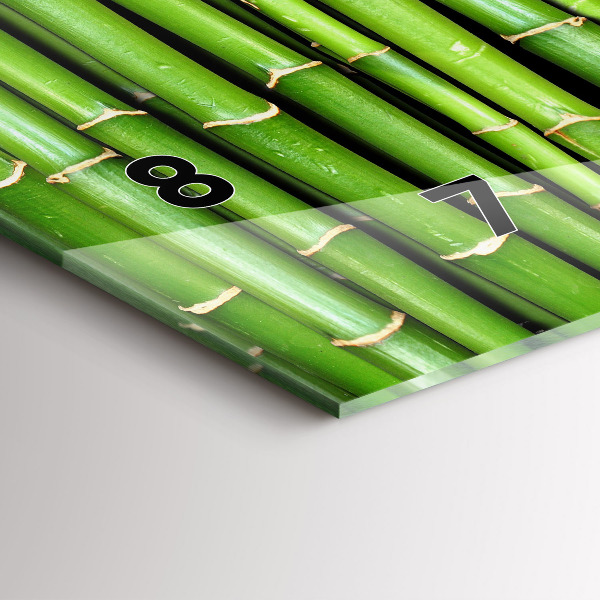 Vízszintes üvegóra Ázsiai bambusz