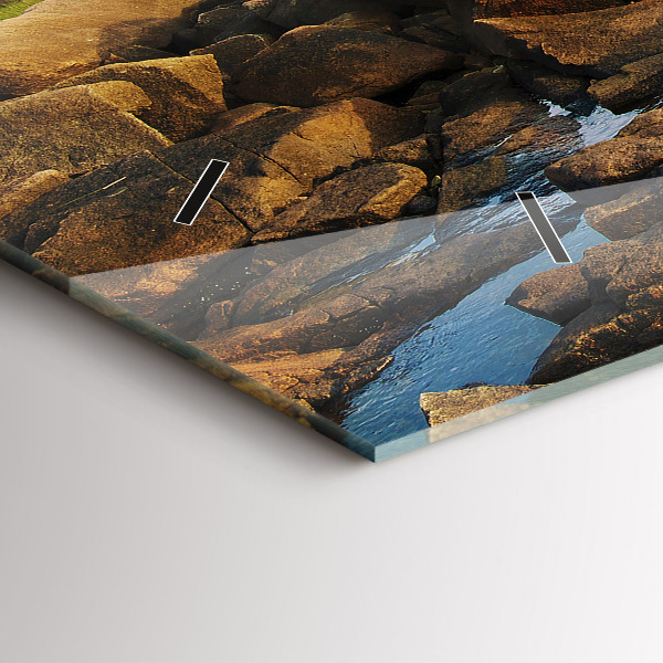 Vízszintes üvegóra Annisquam világítótorony