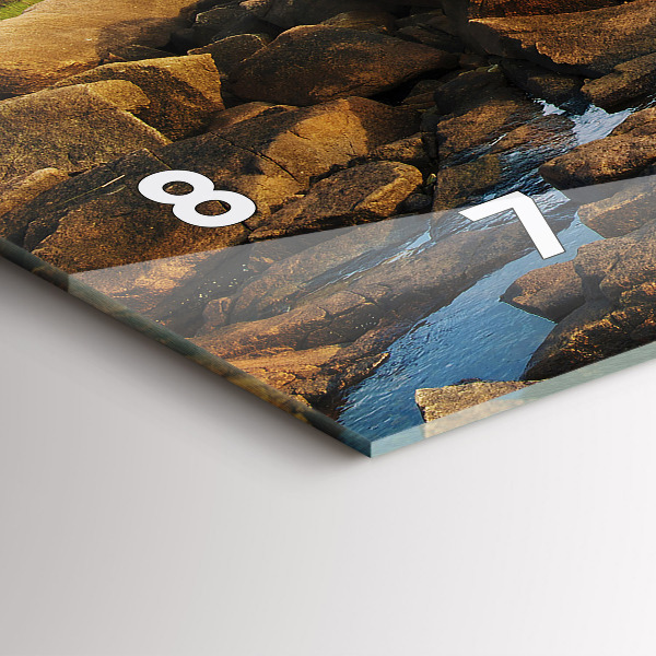 Vízszintes üvegóra Annisquam világítótorony