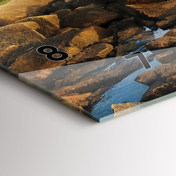 Vízszintes üvegóra Annisquam világítótorony