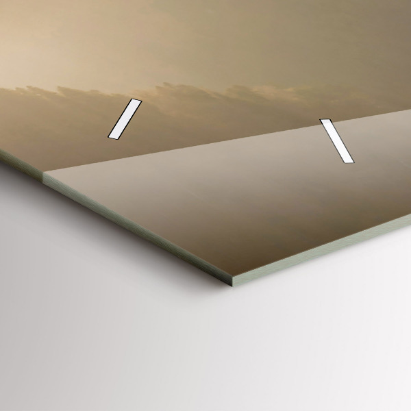 Vízszintes üvegóra Egy fa a hegyekben