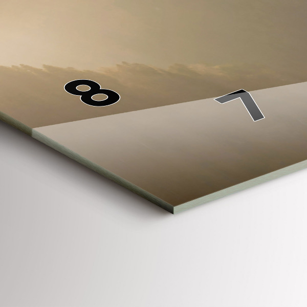 Vízszintes üvegóra Egy fa a hegyekben