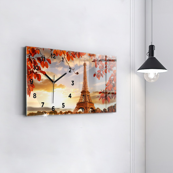 Vízszintes üvegóra Eiffel-torony