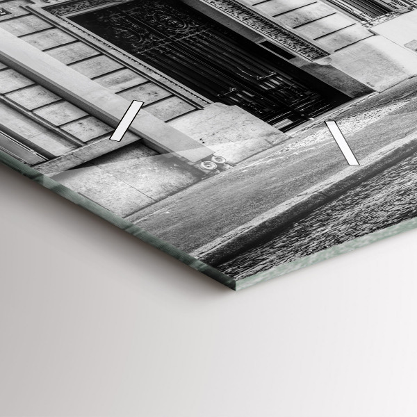 Vízszintes üvegóra Régi autós város