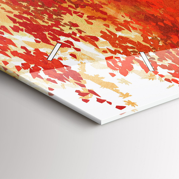 Vízszintes üvegóra Menyasszony ősszel