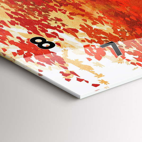 Vízszintes üvegóra Menyasszony ősszel