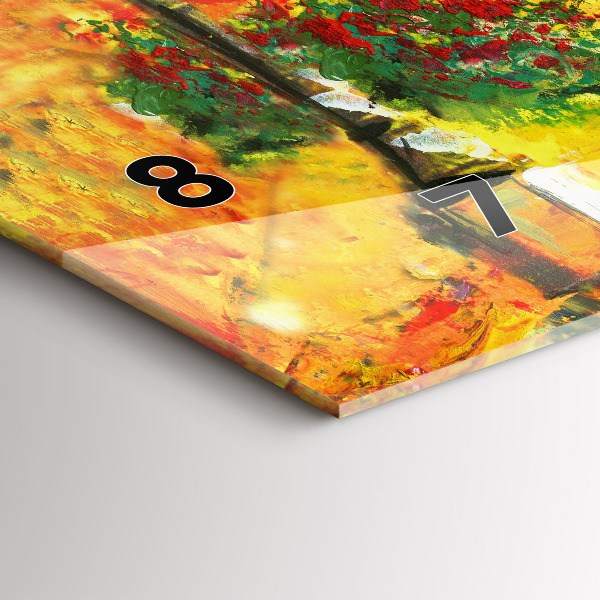 Vízszintes üvegóra Velence Rialto híd