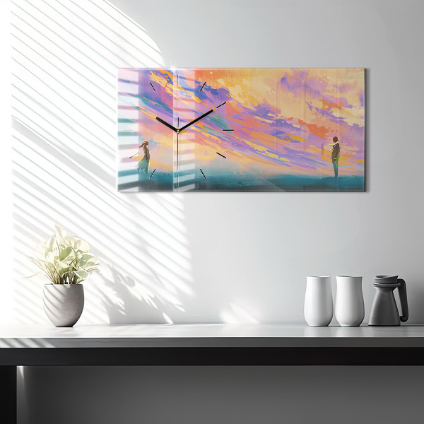 Vízszintes üvegóra Plátói szerelem