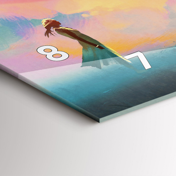 Vízszintes üvegóra Plátói szerelem