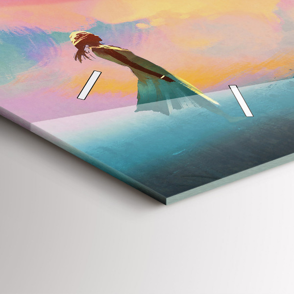 Vízszintes üvegóra Plátói szerelem