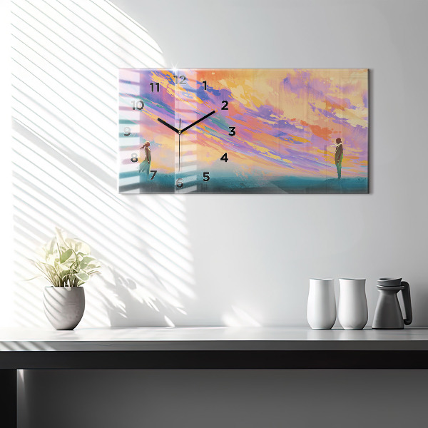 Vízszintes üvegóra Plátói szerelem