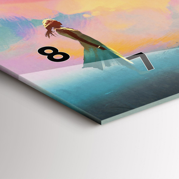 Vízszintes üvegóra Plátói szerelem