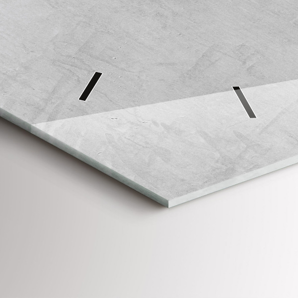 Vízszintes üvegóra Kőfal