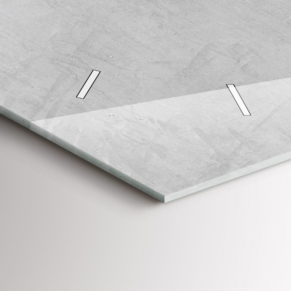 Vízszintes üvegóra Kőfal