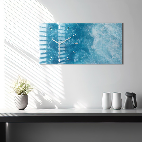 Vízszintes üvegóra Tengervíz