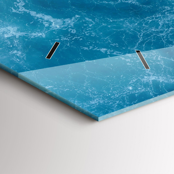 Vízszintes üvegóra Tengervíz