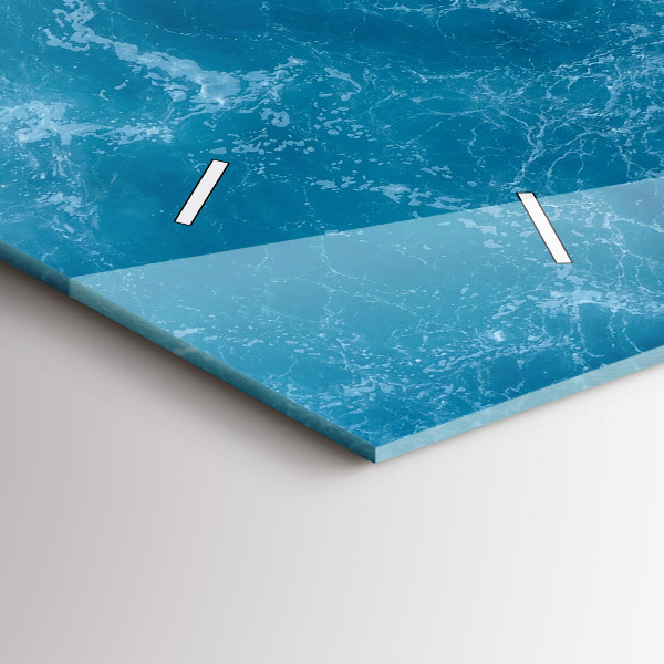 Vízszintes üvegóra Tengervíz