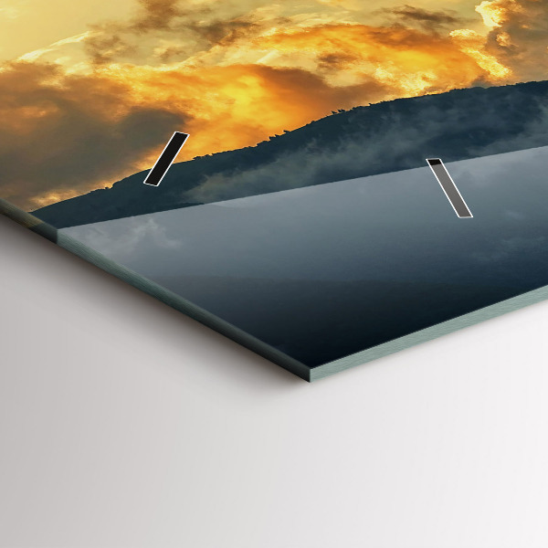 Vízszintes üvegóra Léggömb repülés a felhőkben