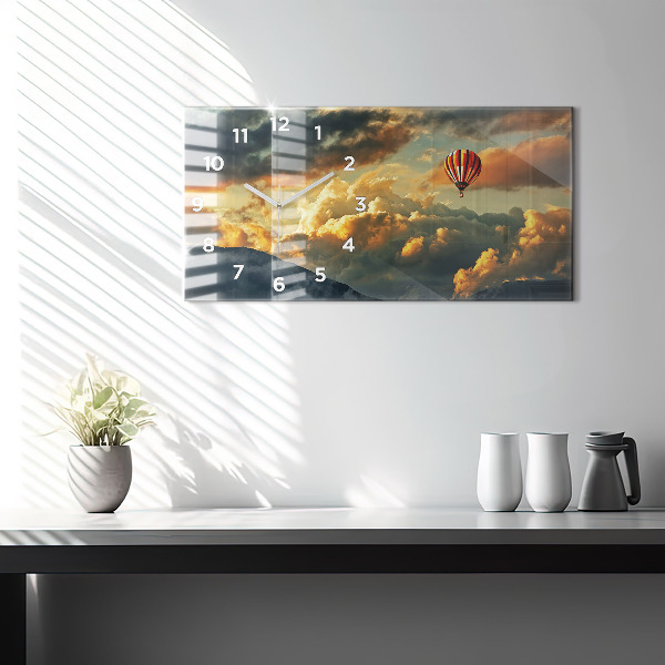 Vízszintes üvegóra Léggömb repülés a felhőkben