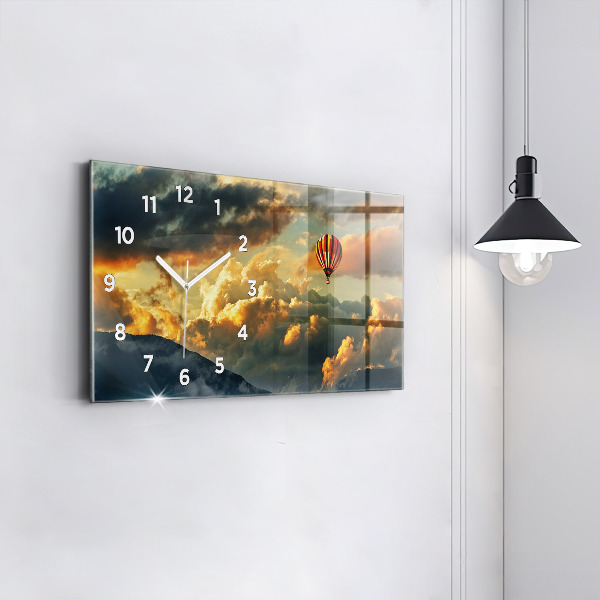 Vízszintes üvegóra Léggömb repülés a felhőkben