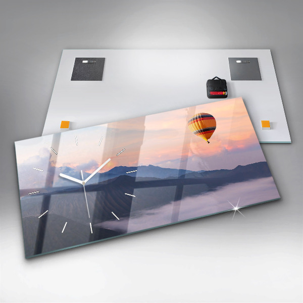 Vízszintes üvegóra Gyönyörű táj