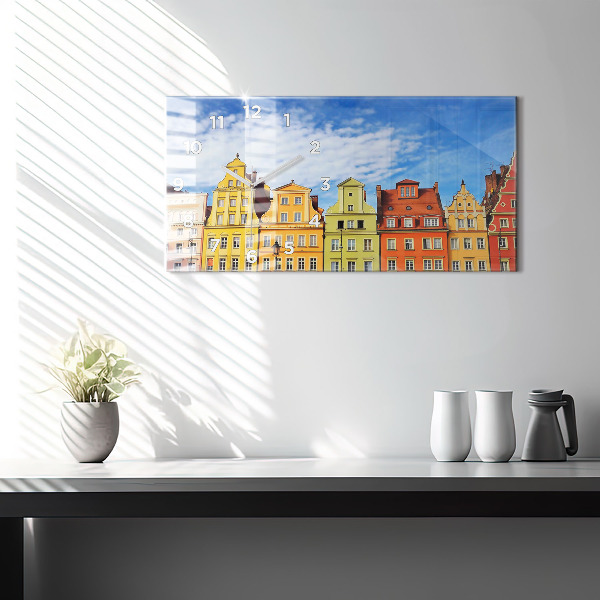 Vízszintes üvegóra Wroclaw - Óváros
