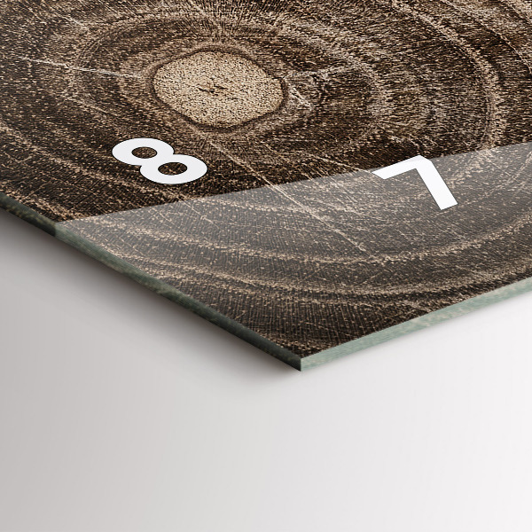 Vízszintes üvegóra Törzs