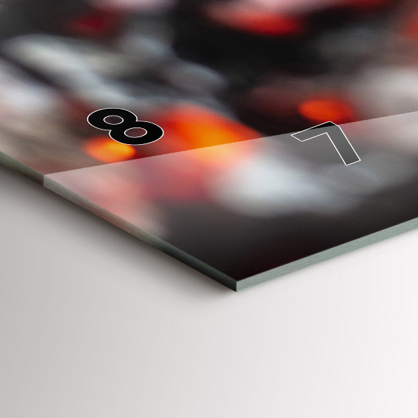 Vízszintes üvegóra Rostély