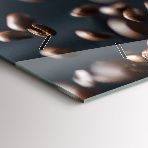 Vízszintes üvegóra Kávébab