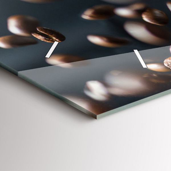 Vízszintes üvegóra Kávébab