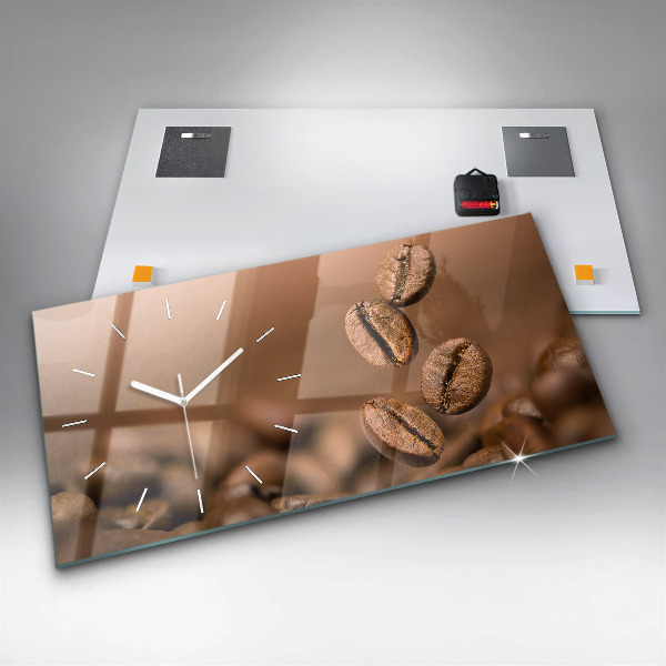 Vízszintes üvegóra Absztrakt színek