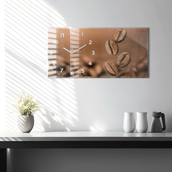 Vízszintes üvegóra Absztrakt színek