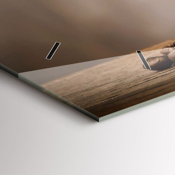 Vízszintes üvegóra Egy csésze kávét