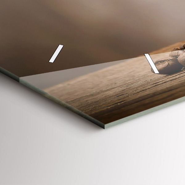 Vízszintes üvegóra Egy csésze kávét