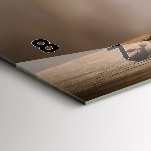 Vízszintes üvegóra Egy csésze kávét