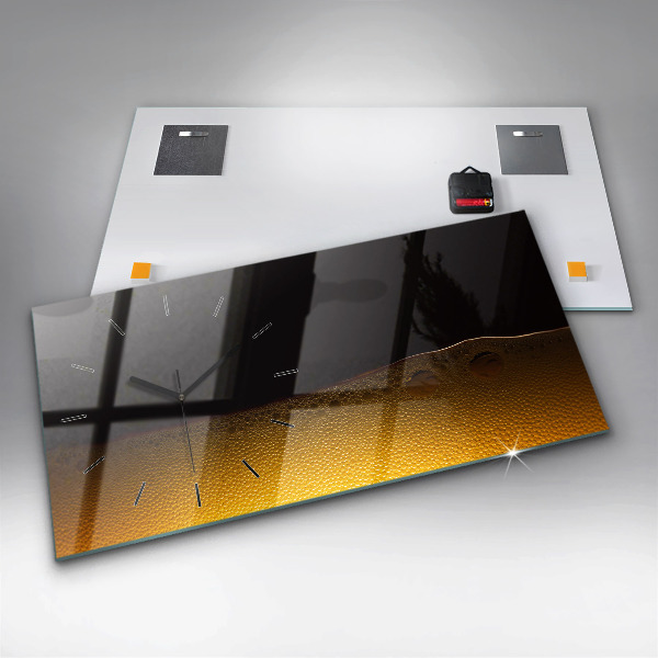 Vízszintes üvegóra Narancslé