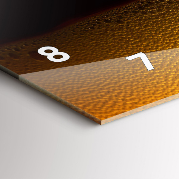 Vízszintes üvegóra Narancslé