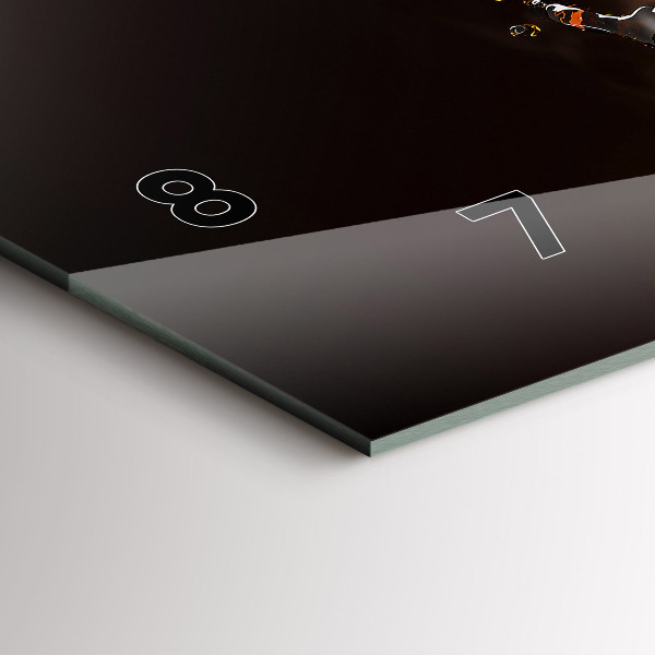 Vízszintes üvegóra Forró kávé