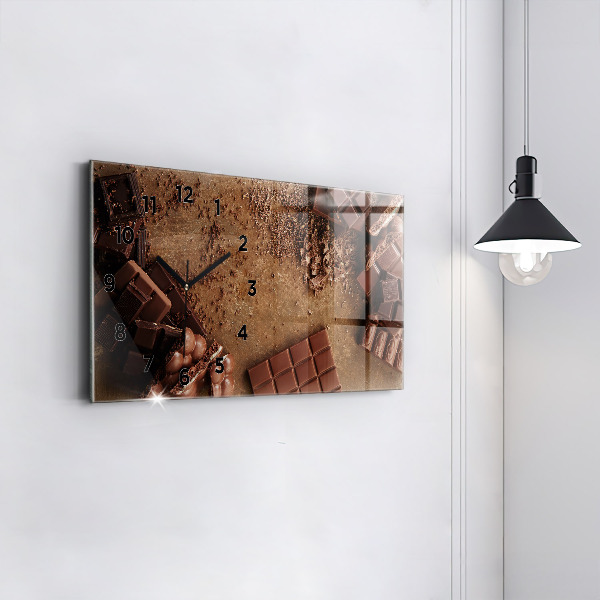 Vízszintes üvegóra Csokoládé szeletek