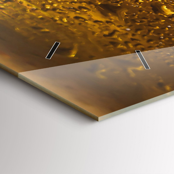 Vízszintes üvegóra Egy korsó sört