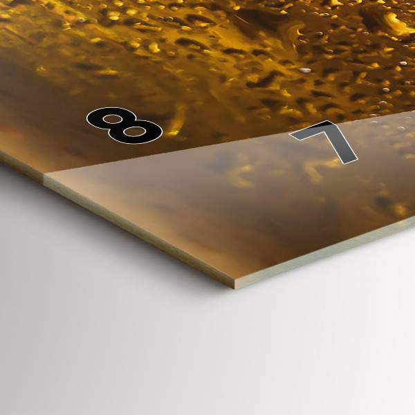 Vízszintes üvegóra Egy korsó sört