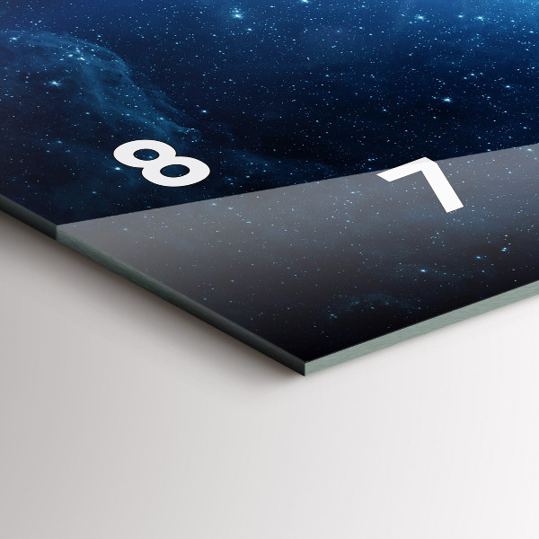 Vízszintes üvegóra Föld és galaxis – NASA