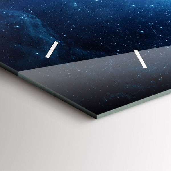 Vízszintes üvegóra Föld és galaxis – NASA